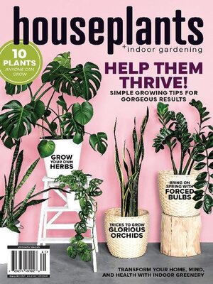 cover image of Houseplants + Indoor Gardening